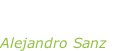 “La música no  se toca” Alejandro Sanz